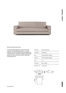 Classic - sofabed (en)