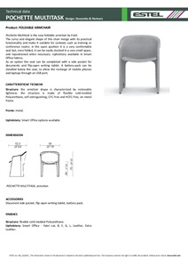 Technical data POCHETTE MULTITASK (en)