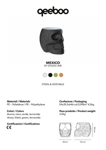 MEXICO STOOL (it, en)