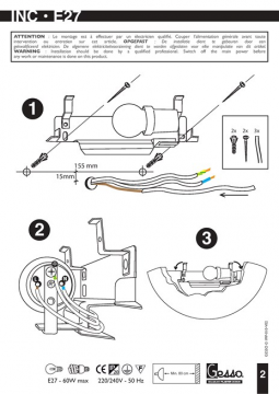 GLOBE - E27 - INSTRUCTIONS (en)