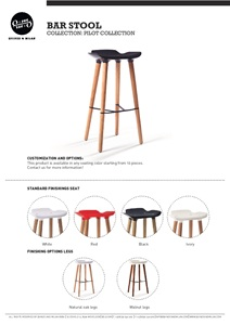 Product sheet - Pilot Bar Stool