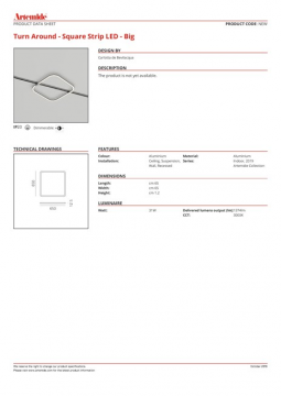 Turn Around - Square Strip LED - Big (en)