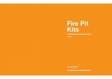 EcoSmart Look Book Extract- FIRE PIT KITS (en)