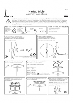 Hartau Triple - Assembly instructions (en)