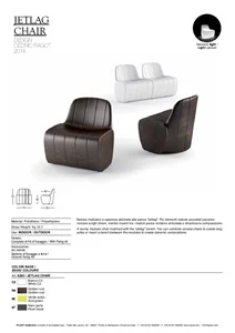 Jetlag Chair Technical sheet (it, en)