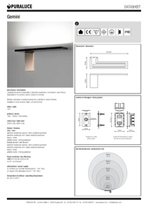 Gemini - Data sheet (it)