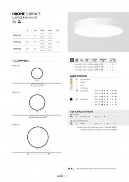 Drone Data sheet