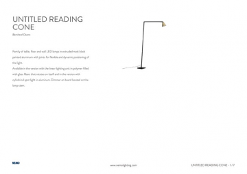 UNTITLED READING CONE (en)