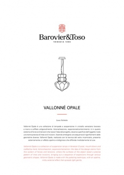 Vallonné Opale Brochure (it, en)