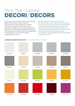 DECORI / DECORS GES HPL (it, en)