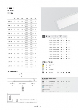 LINE E Datasheet