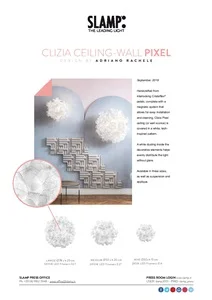 Slamp Clizia Ceiling Wall Pixel (en)