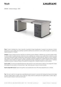 I 4 Mariani NOAH executive desk (it, en)