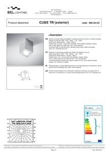 CUBE TR (en, fr, nl, gr)