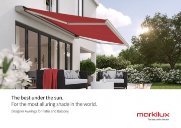 Markilux - Awnings for Patio and Balcony 2022 (en)