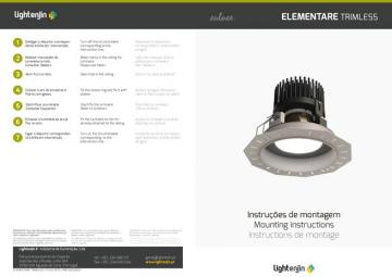 ELEMENTARE TRIMLESS 120 - Mounting instructions (en, fr, pt)