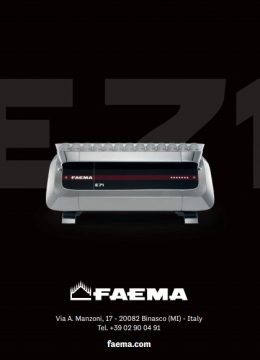 Faema - E71 (en, de)