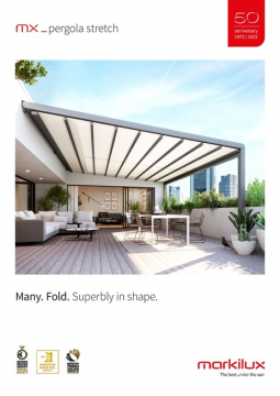 Markilux Pergola Stretch Flyer 2022 (en)