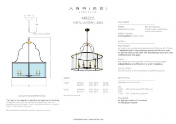 abrissi arezzo metal lantern (en)