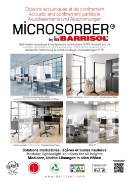 Barrisol® Microsorber - Brochure (en, fr, de)