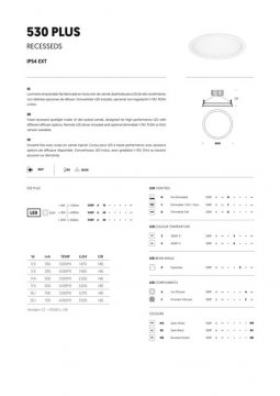 530Plus Data sheet (en, es, fr)