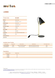 LUSAKA TABLE LAMP (en)