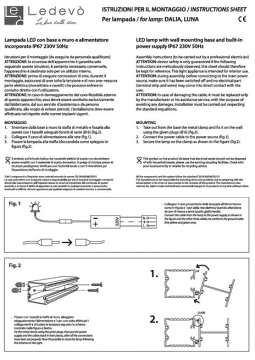 DALIA MARBLE Instructions sheet (it, en)