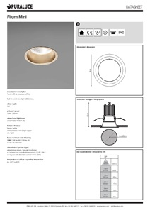 Filum Mini - Data Sheet (it, en)