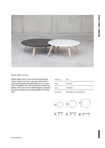 Oblique - low table (en)