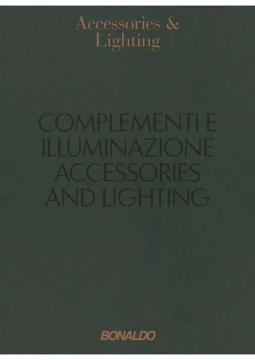 Bonaldo - Accessories and Lighting 2023 (it, en)