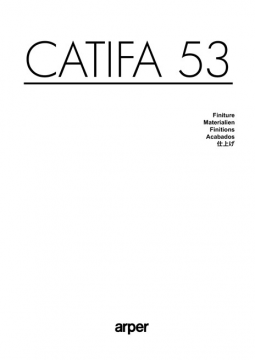 Finishes Catifa 53 (it, en, fr, de, es, ja)