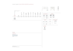 Ocean Master MAX ZERO HORIZON CANTILEVER Data Sheet