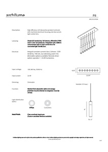 Archilume - P8 - Technical Specification (en)