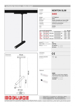 NEWTON SLIM TRACK 230 6465