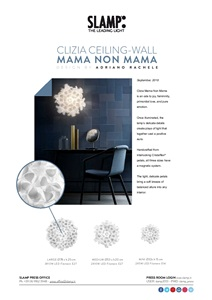 Slamp Clizia Ceiling Wall Mama non Mama (en)