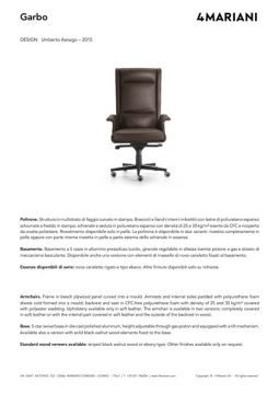 I 4 Mariani GARBO executive chairs (it, en)