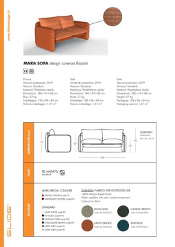 MARA SOFA Datasheet (it-en-fr)