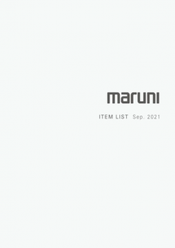 Maruni - Item list 2021 (en)