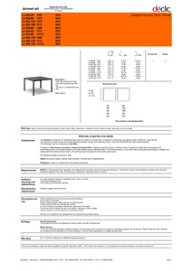 Area Declic - La - Products datasheet (en)