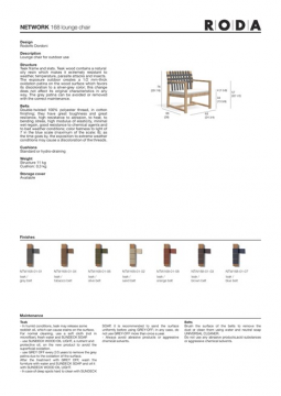 RODA NETWORK 168 lounge chair en