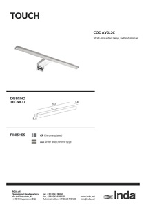 Inda - TECHINICAL SHEET AV0L2C (en)