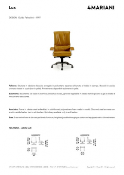 I 4 Mariani LUX executive chairs (it, en)