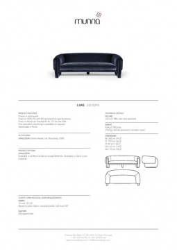 MUNNA_Data sheet_LUKE 240 SOFA (en)