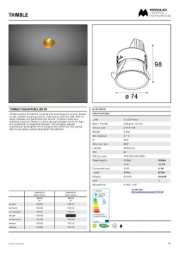 11621142 - Thimble 74 adjustable LED GE (en)