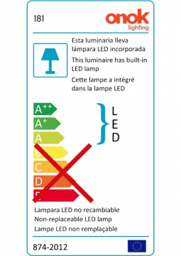 LED Efficiency Label