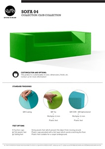 Product sheet - Club Sofa 04