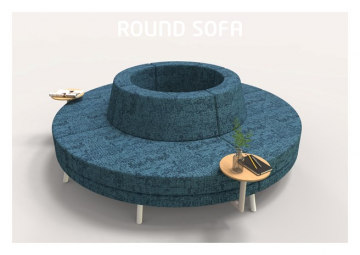 Addon Furniture - Round Sofa (en)