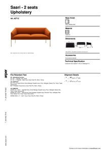 Saari - Sofa 2 seats (en)