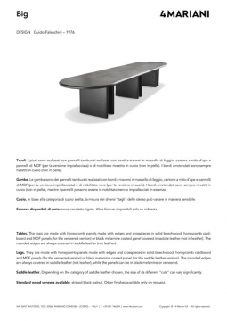 I 4 Mariani BIG meeting tables (it, en)