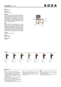 RODA NETWORK 149 chair en